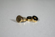 Load image into Gallery viewer, Brass Cutting Board Feet (Small 1" Diameter)