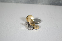 Load image into Gallery viewer, Brass Cutting Board Feet (Small 1" Diameter)