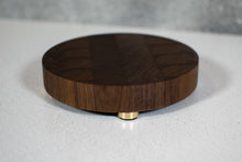 Load image into Gallery viewer, Small Round Butcher Block Cutting and Charcuterie Board