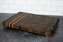 Load image into Gallery viewer, Walnut and Paduak Butcher Block Cutting Board