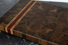 Load image into Gallery viewer, Walnut and Paduak Butcher Block Cutting Board