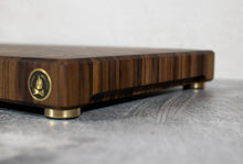 Load image into Gallery viewer, Walnut Butcher Block Cutting Board