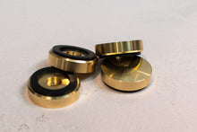 Load image into Gallery viewer, Brass Cutting Board Feet (Large 1.5" Diameter)