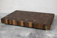 Load image into Gallery viewer, Walnut Butcher Block Cutting Board
