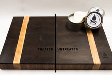 Load image into Gallery viewer, Wax and Oil Conditioner for Cutting Boards, Butcher Blocks, and other food contact wood surfaces.