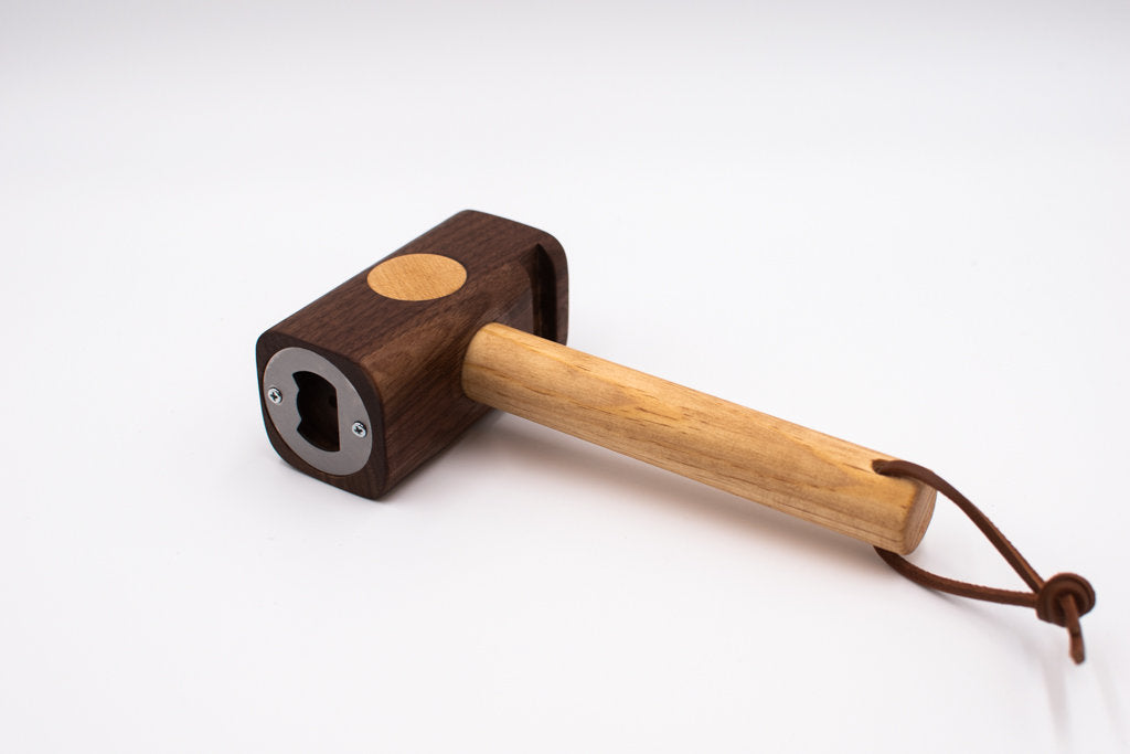 Wood Mallet Bottle Opener – Campfire Woodworks