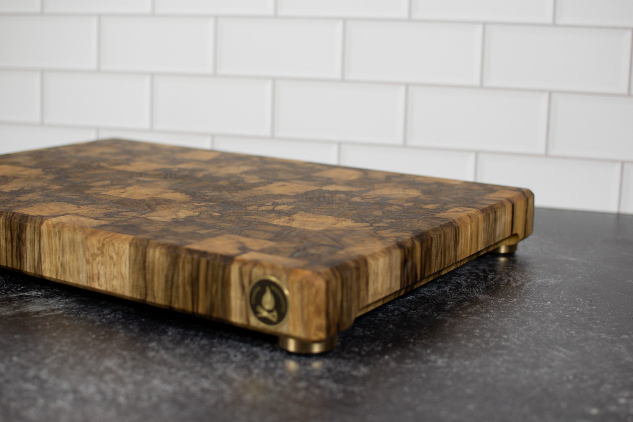 Black Limba Butcher Block Cutting Board – Campfire Woodworks