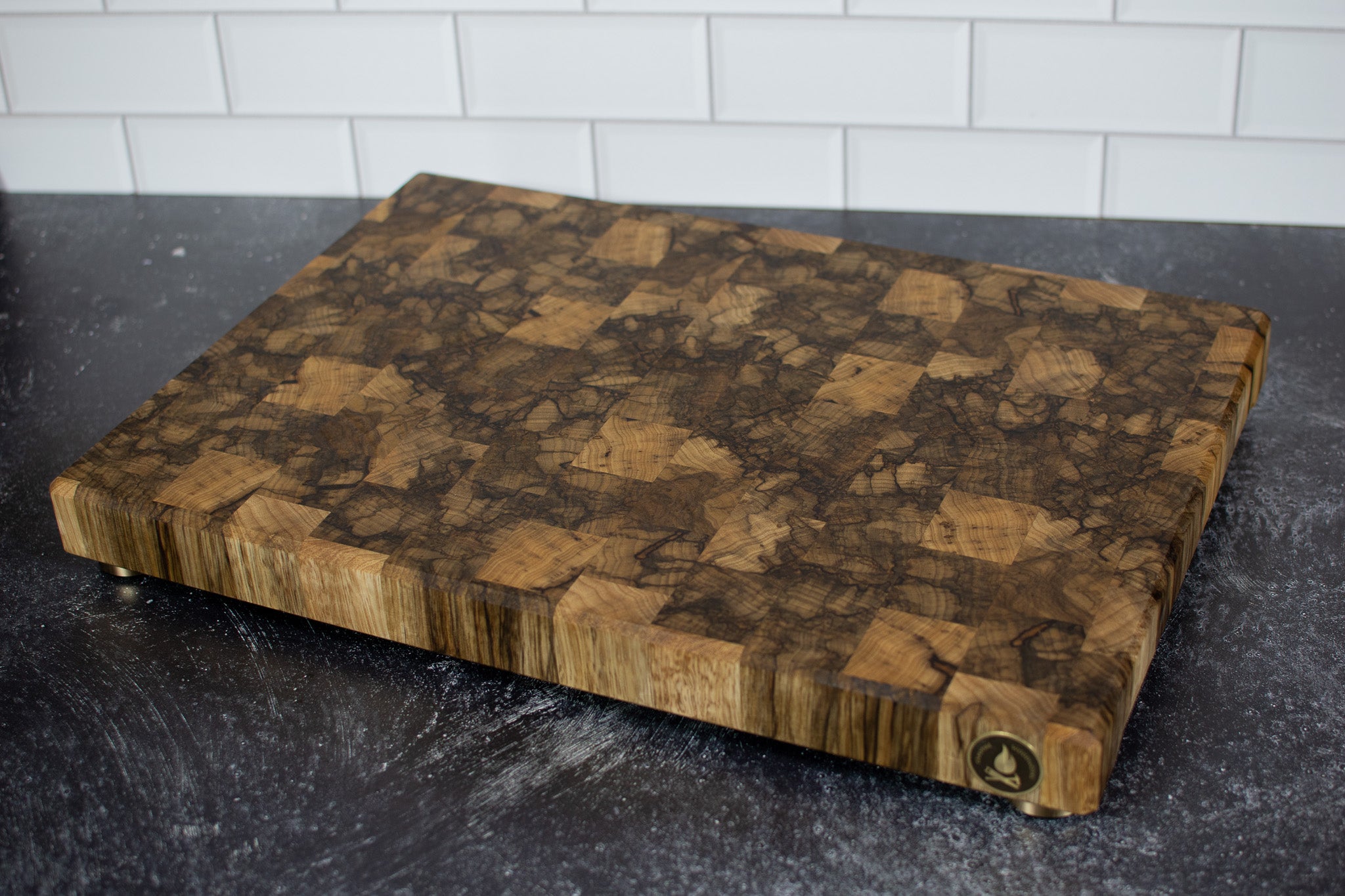 Black Limba Butcher Block Cutting Board – Campfire Woodworks