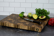 Load image into Gallery viewer, Black Limba Butcher Block Cutting Board
