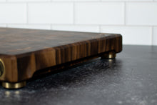 Load image into Gallery viewer, Walnut and Paduak Butcher Block Cutting Board
