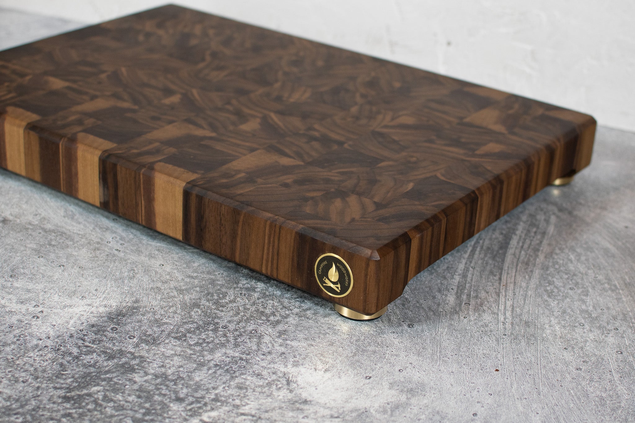 Teakhaus herringbone butcher block carving board dillards