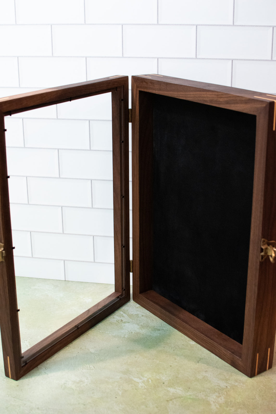 Walnut Shadow Box | Memory Box