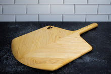 Load image into Gallery viewer, Pizza Peel with Unique Maple Chevron Pattern
