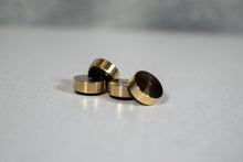 Load image into Gallery viewer, Brass Cutting Board Feet (Small 1" Diameter)
