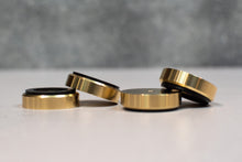 Load image into Gallery viewer, Brass Cutting Board Feet (Large 1.5&quot; Diameter)
