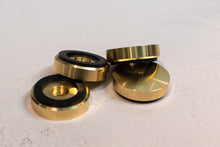 Load image into Gallery viewer, Brass Cutting Board Feet (Large 1.5&quot; Diameter)
