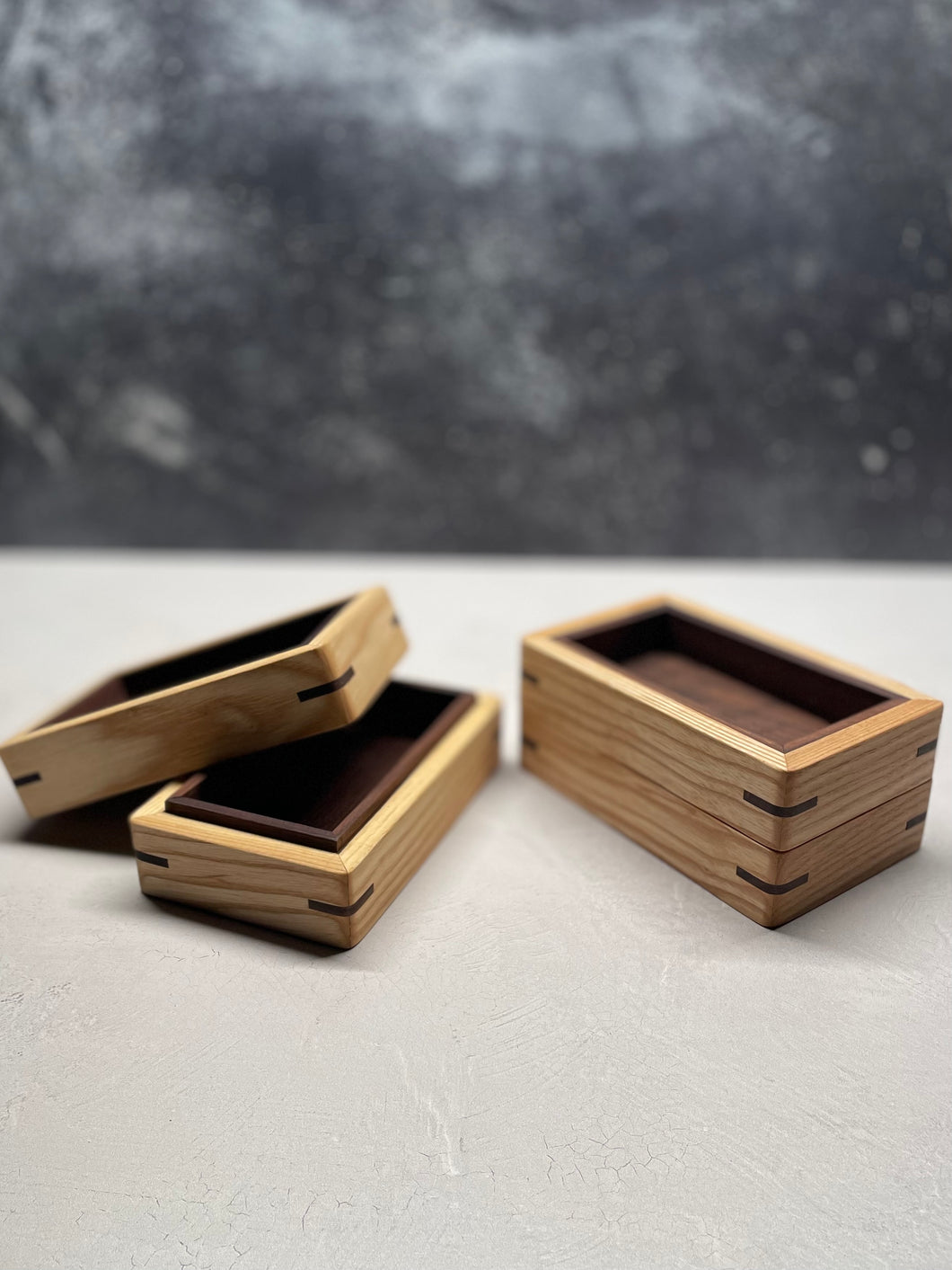 Ash and Walnut Nesting Box