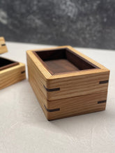 Load image into Gallery viewer, Ash and Walnut Nesting Box
