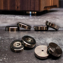Load image into Gallery viewer, Stainless Steel Cutting Board Feet (Large 1.5&quot; Diameter)
