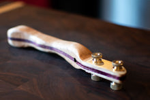 Load image into Gallery viewer, Hand Shaped Bread Lame - Brass with Walnut or Maple
